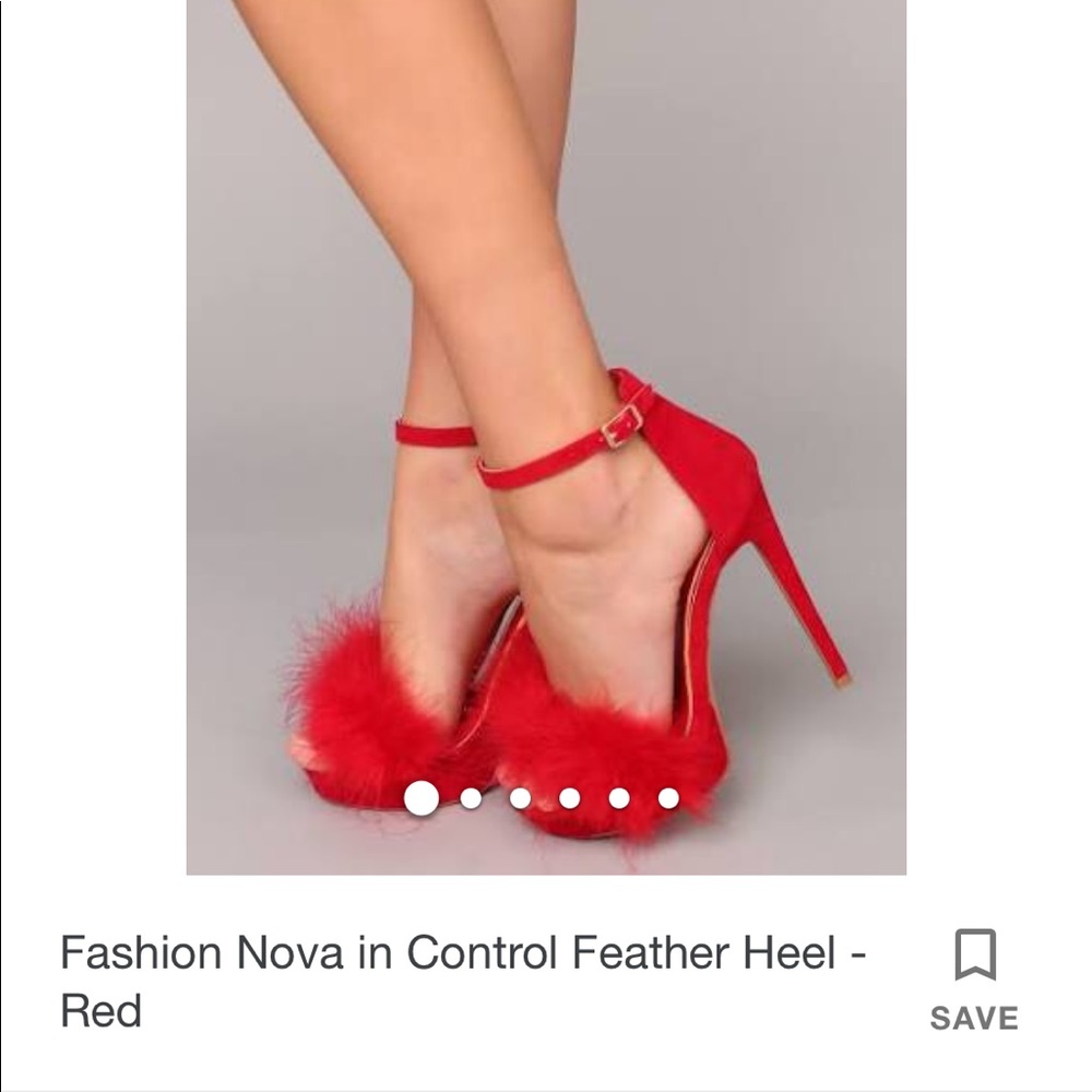 Fashion Nova Fluffy heels